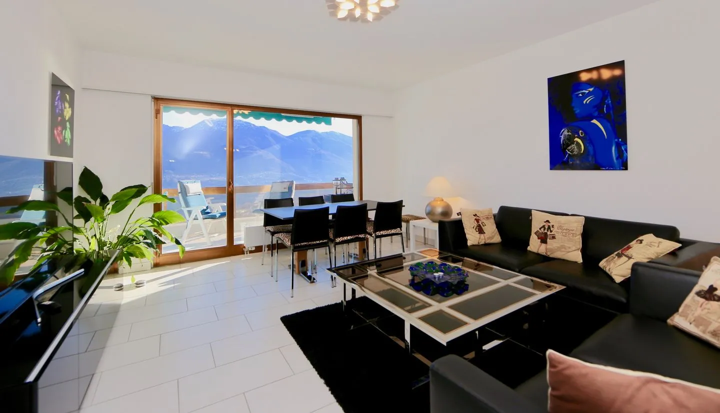 Ferienwohnung D28 Lago Maggiore - Wohnzimmer