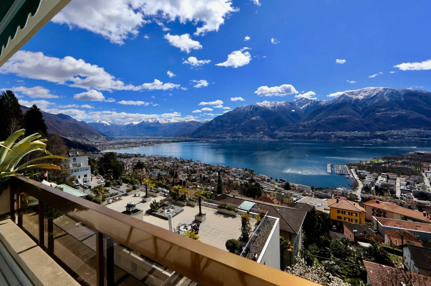 Ferienwohnung D28 Lago Maggiore - Balkon