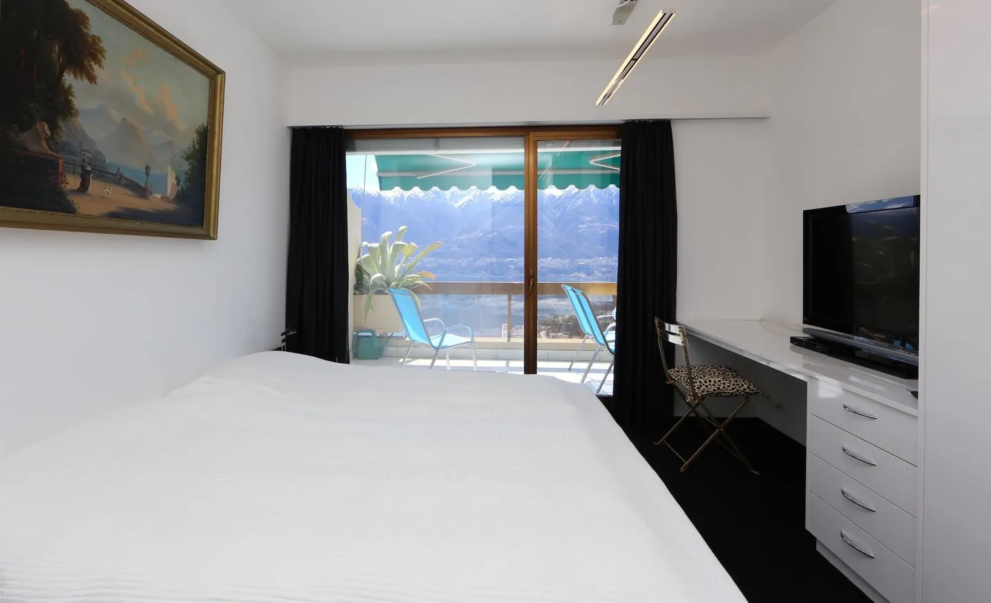 Ferienwohnung D28 Lago Maggiore - Schlafzimmer