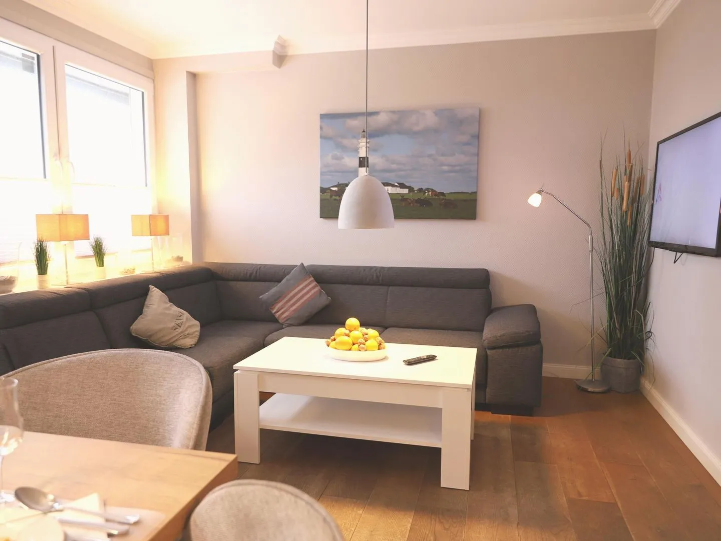 Strandstr. 6, Whg. 18 Westerland - Wohnzimmer
