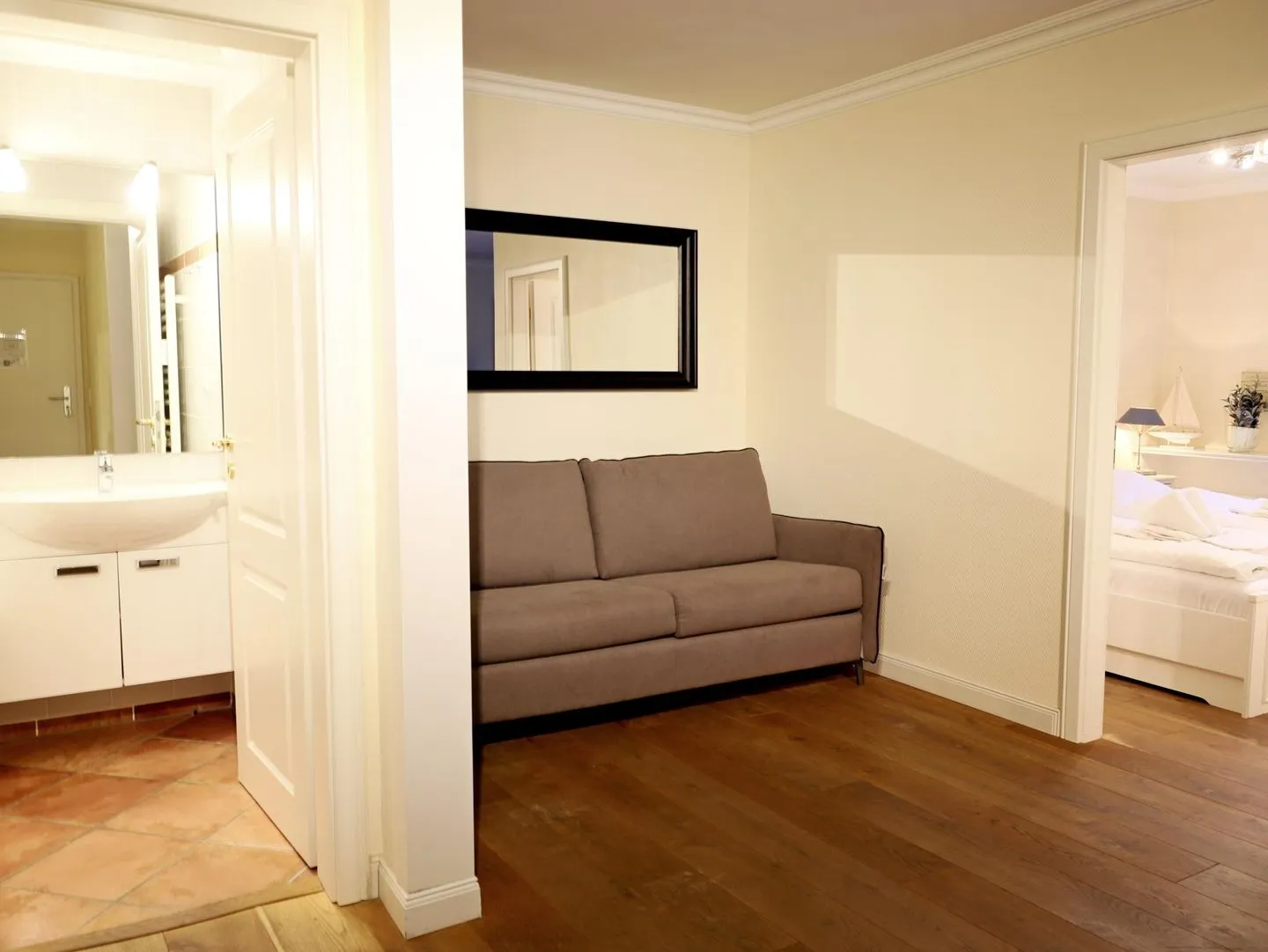 Strandstr. 6, Whg. 7 Westerland - Wohnzimmer