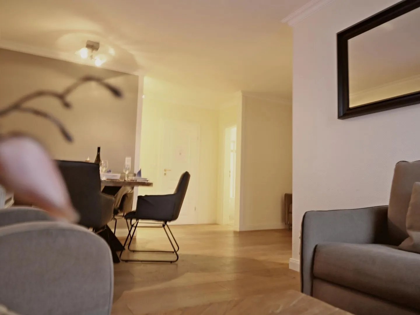 Strandstr. 6, Whg. 7 Westerland - Wohnzimmer