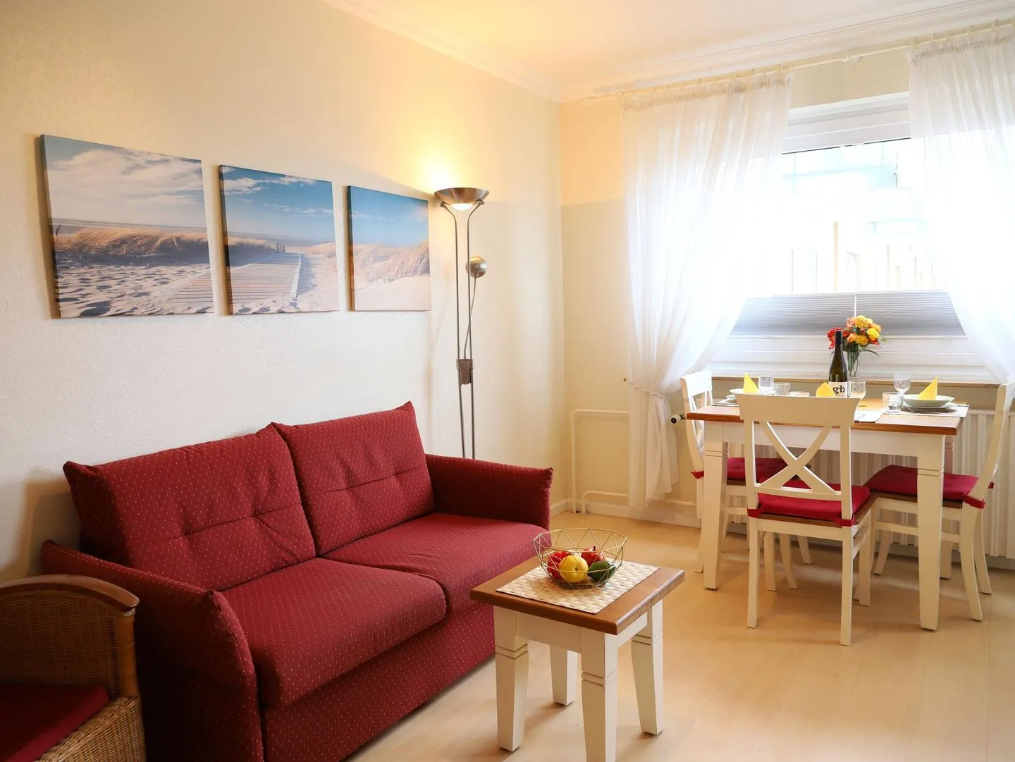 Kjeirstr. 19-21, Whg. 93 Westerland - Wohnzimmer