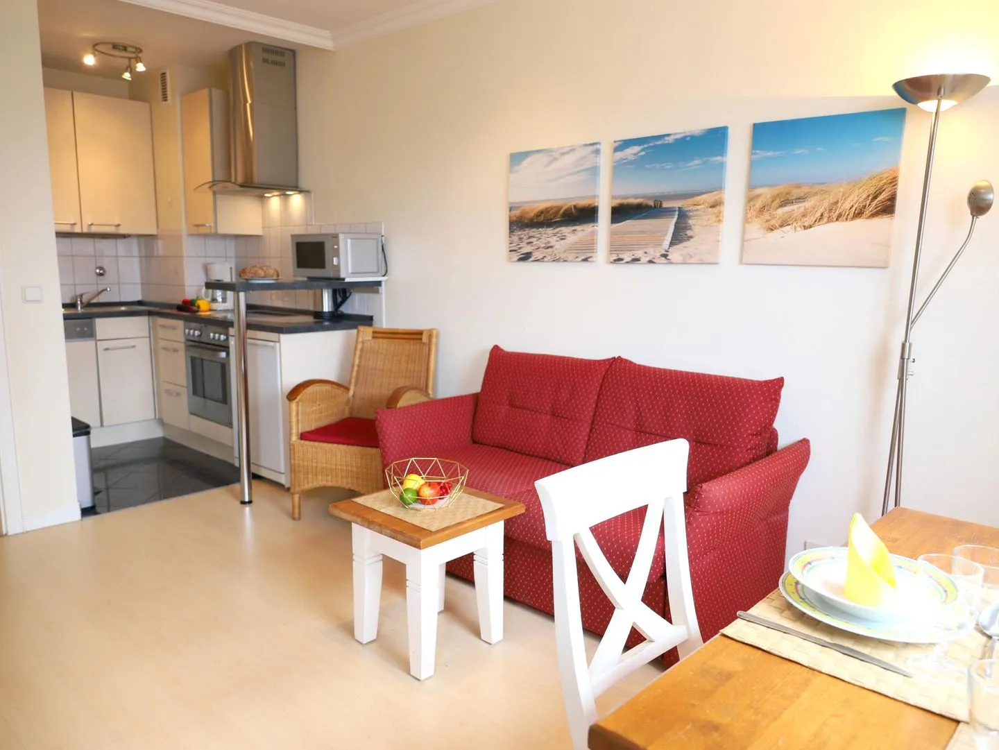 Kjeirstr. 19-21, Whg. 93 Westerland - Wohnzimmer