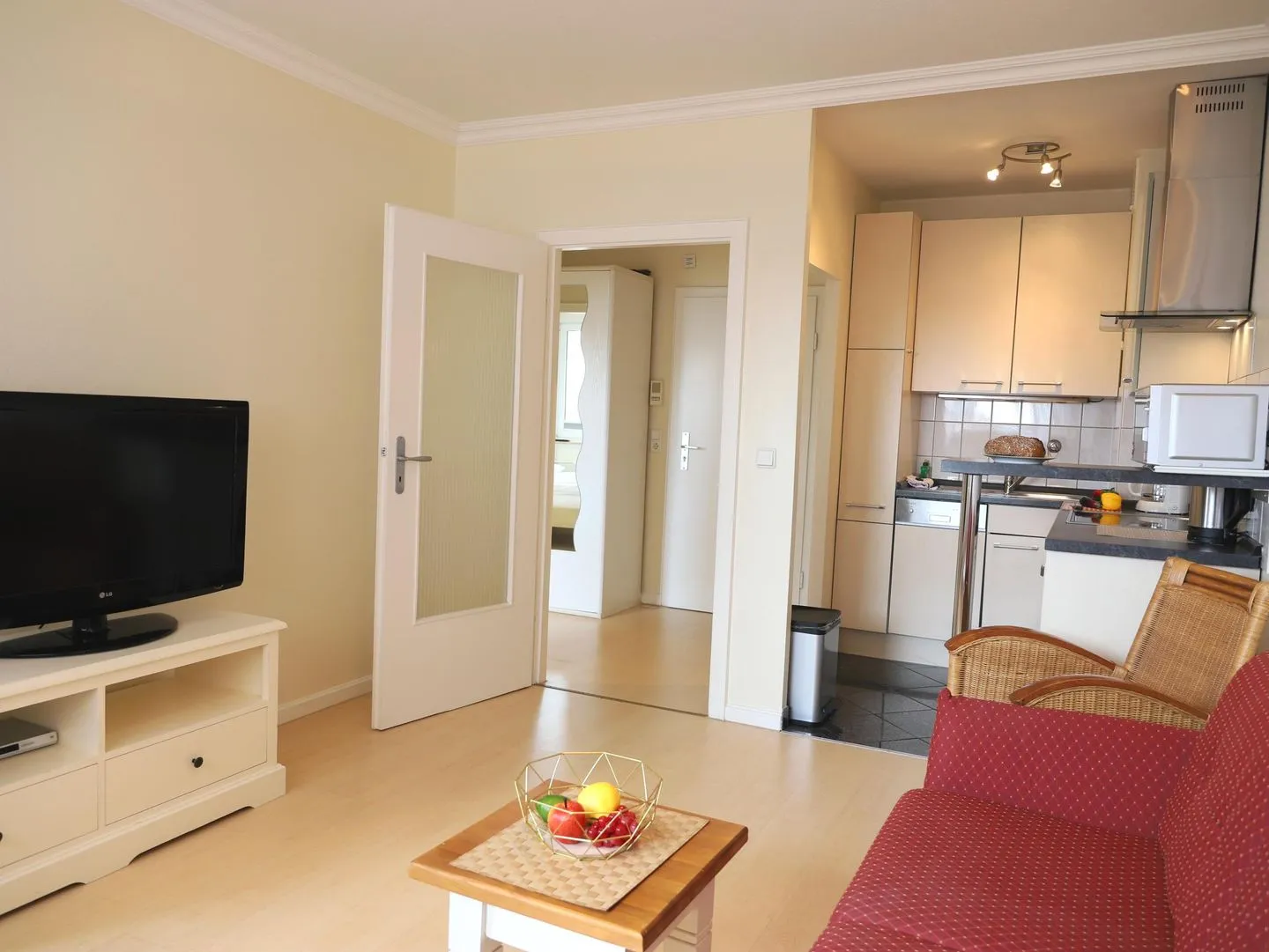 Kjeirstr. 19-21, Whg. 93 Westerland - Wohnzimmer