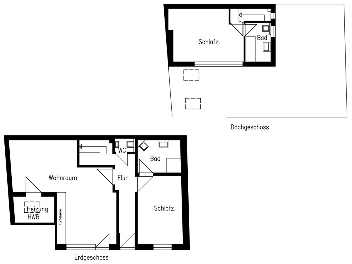 Ferienhaus Lina Borkum - Grundriss