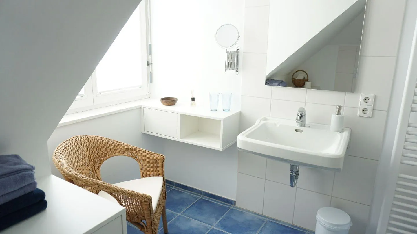 Ferienwohnung Weitsicht Meersburg - Badezimmer