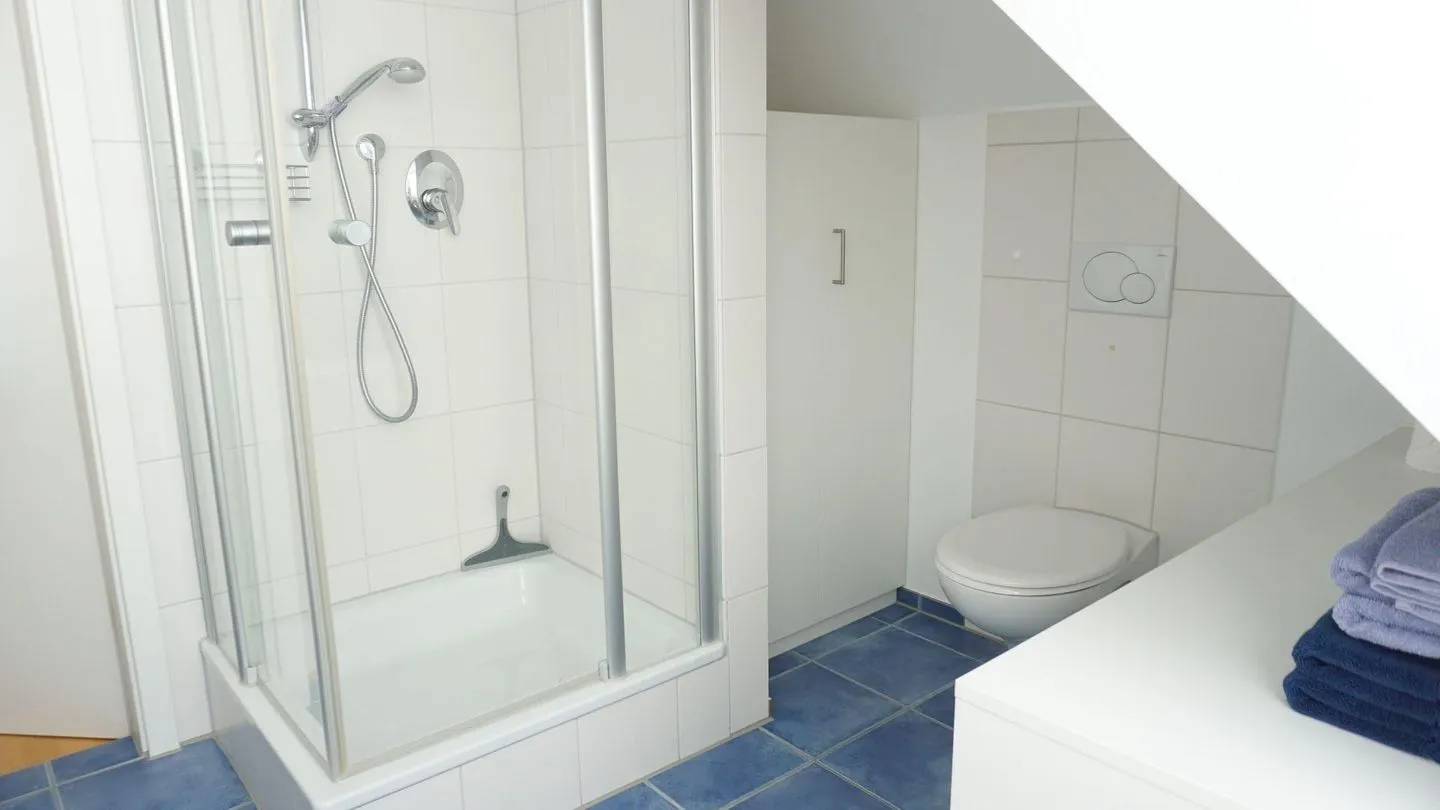 Ferienwohnung Weitsicht Meersburg - Badezimmer