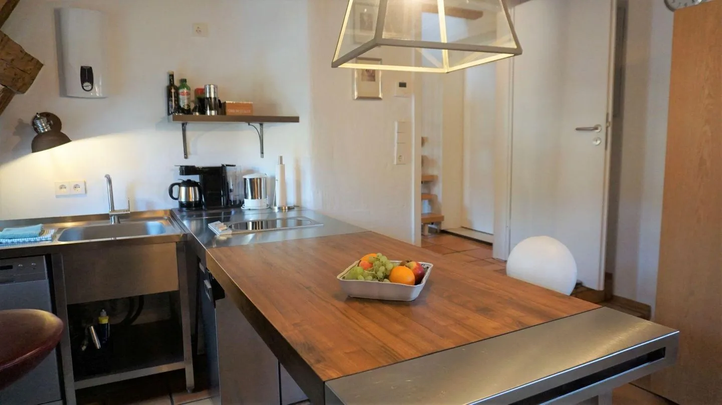 Ferienwohnung Am Klosterhof Meersburg - Küche / Küchenzeile