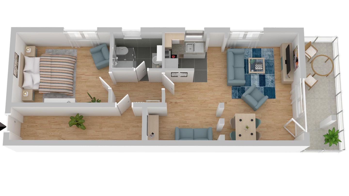 Holiday Home Ferienwohnung Holiday Home 11  - Grundriss