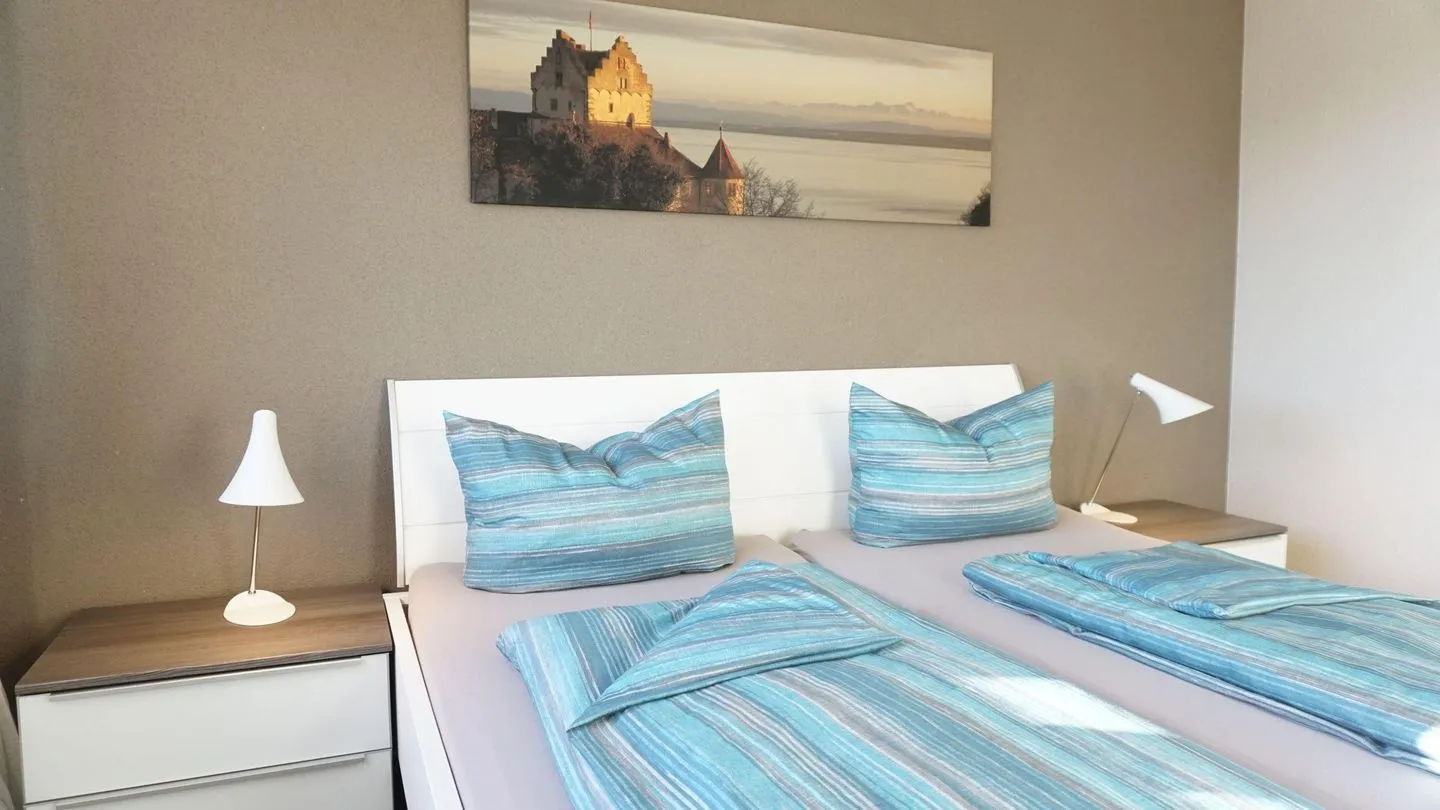 Ferienwohnung Am Roten Turm Meersburg - Schlafzimmer