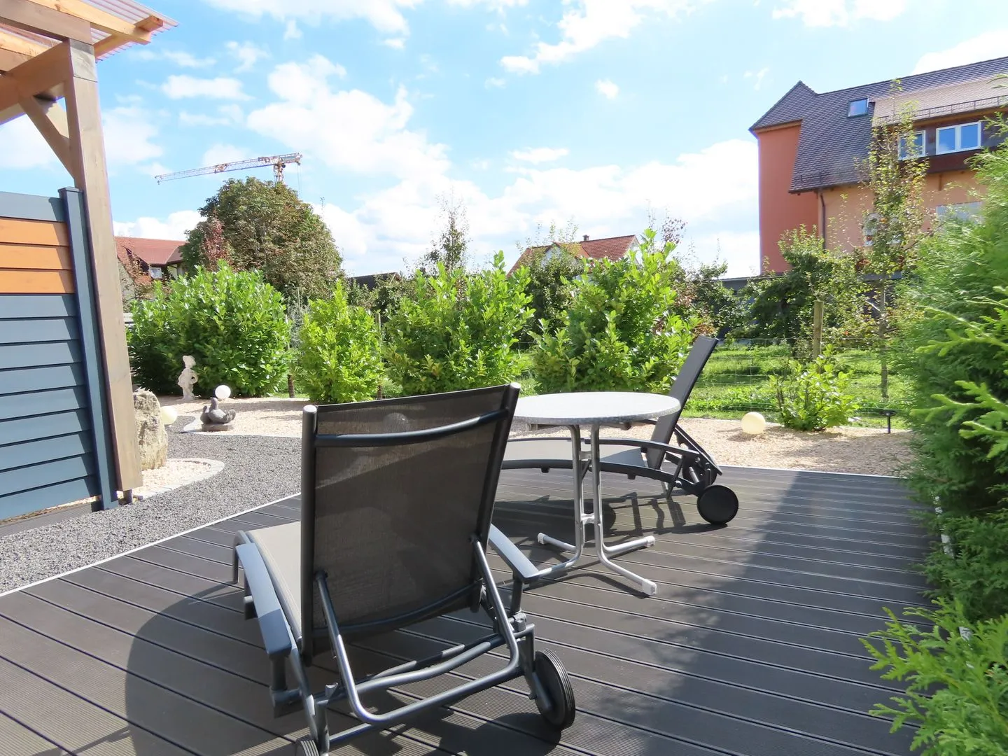 Ferienhaus Sonnenstrahl***** Meersburg - Terrasse