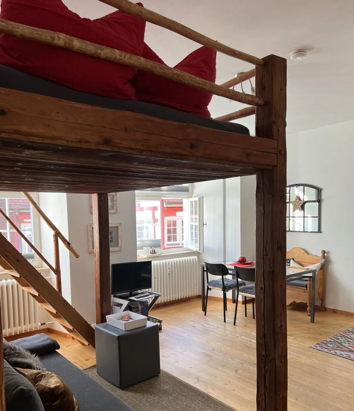 Rodtsches Palais Appartment 3 Meersburg - Wohnzimmer