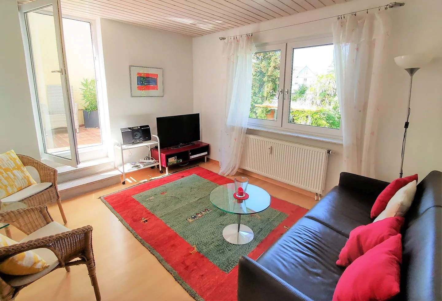 ABC Ferienwohnungen Wohnung C Meersburg - Wohnzimmer