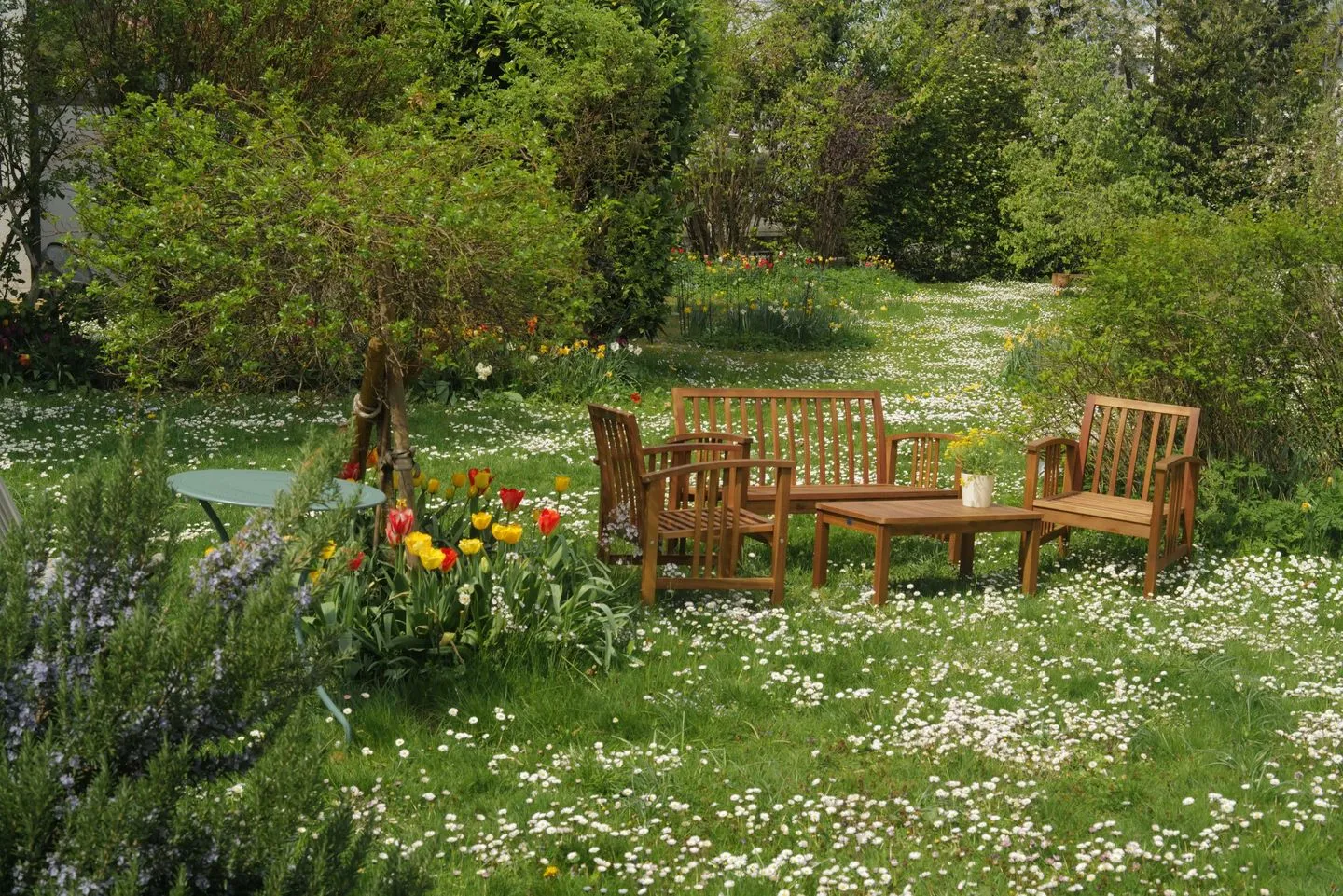 ABC Ferienwohnungen Wohnung C Meersburg - Gartenblick