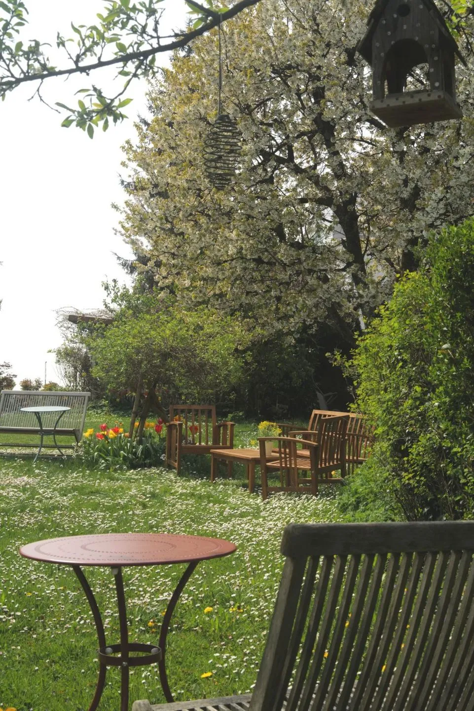 ABC Ferienwohnungen Maisonette-Wohnung B2**** Meersburg - Gartenblick