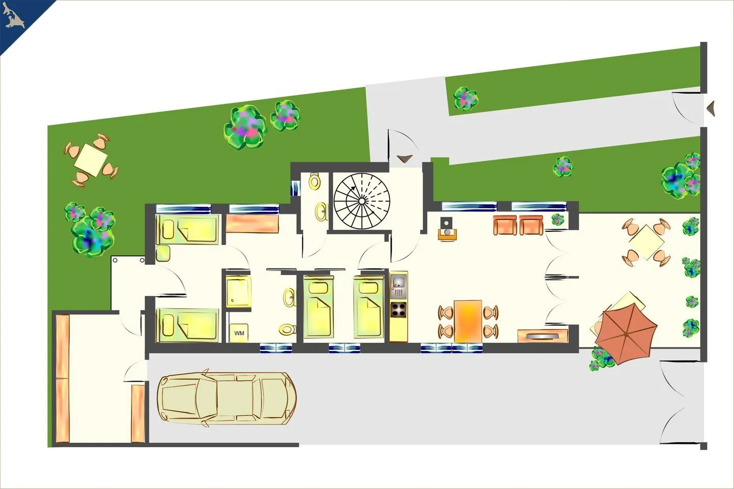 Ferienhaus am Peenestrom Quilitz - Ferienhaus am Peenestrom