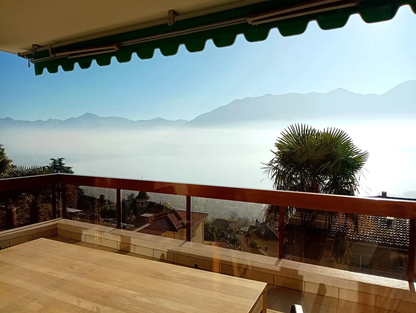 Ferienwohnung C10 Lago Maggiore - Balkon