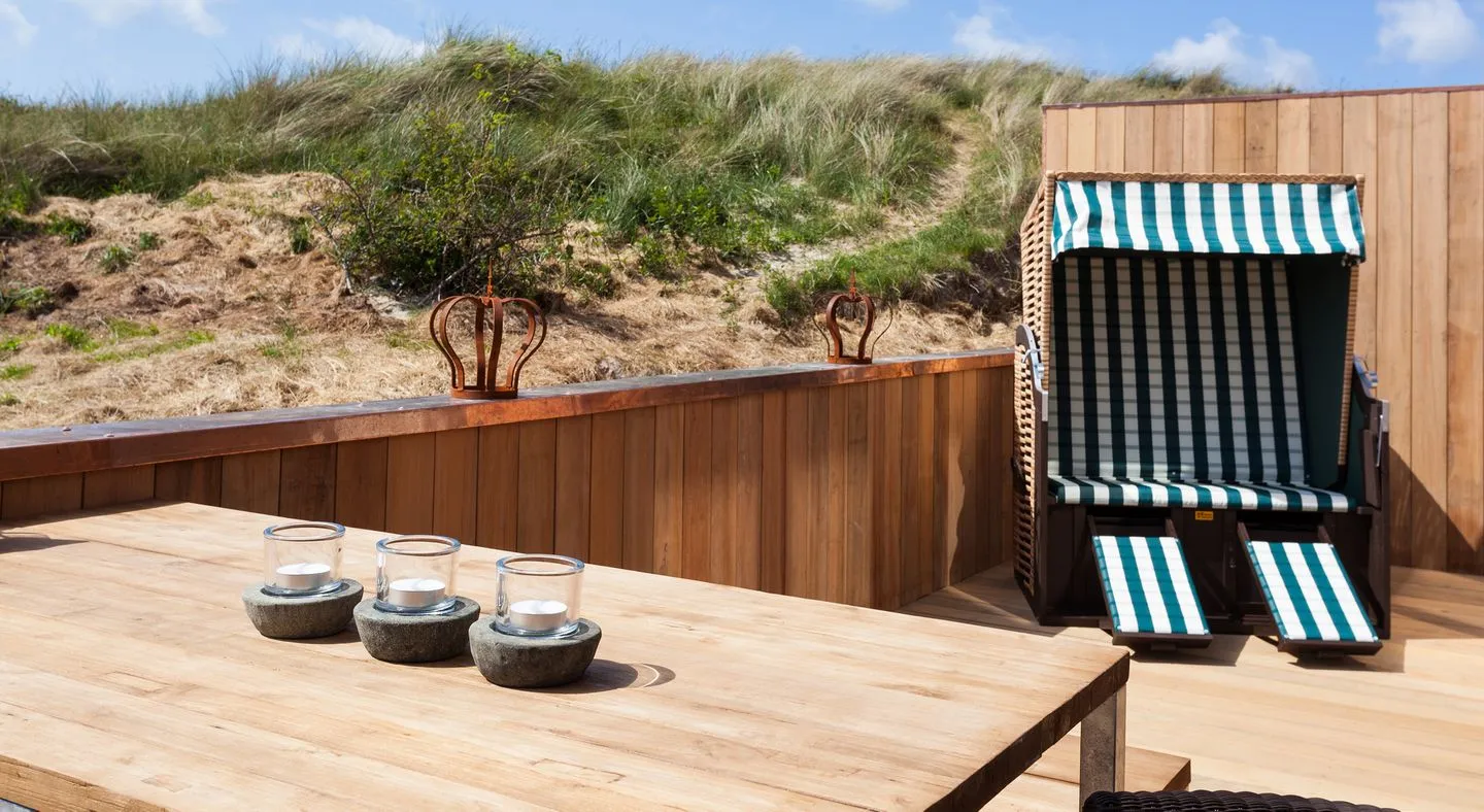 Reethuus Nord Juist - Terrasse
