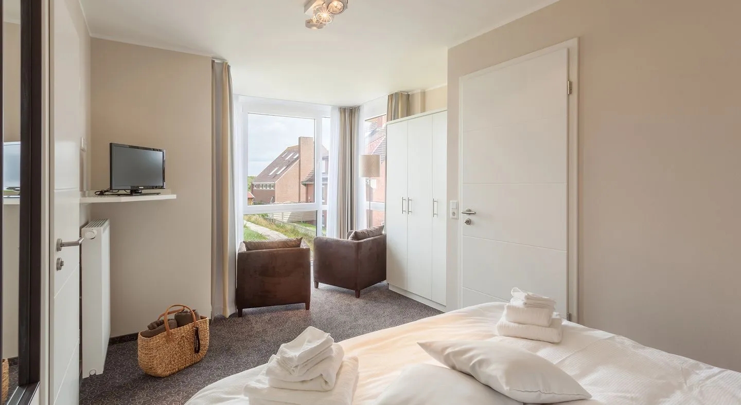Dünenhuus West Juist - Schlafzimmer