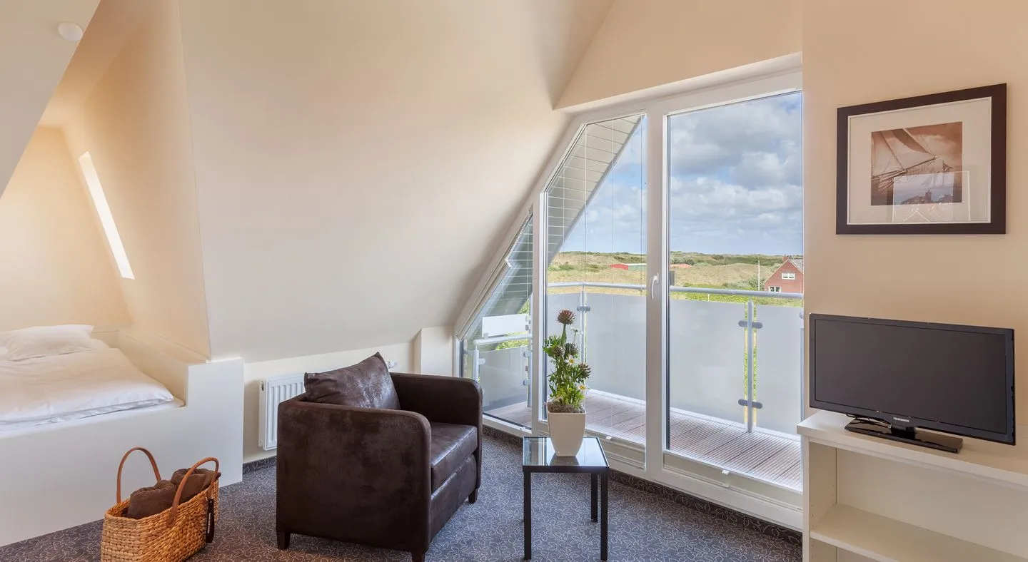 Dünenhuus West Juist - Balkon