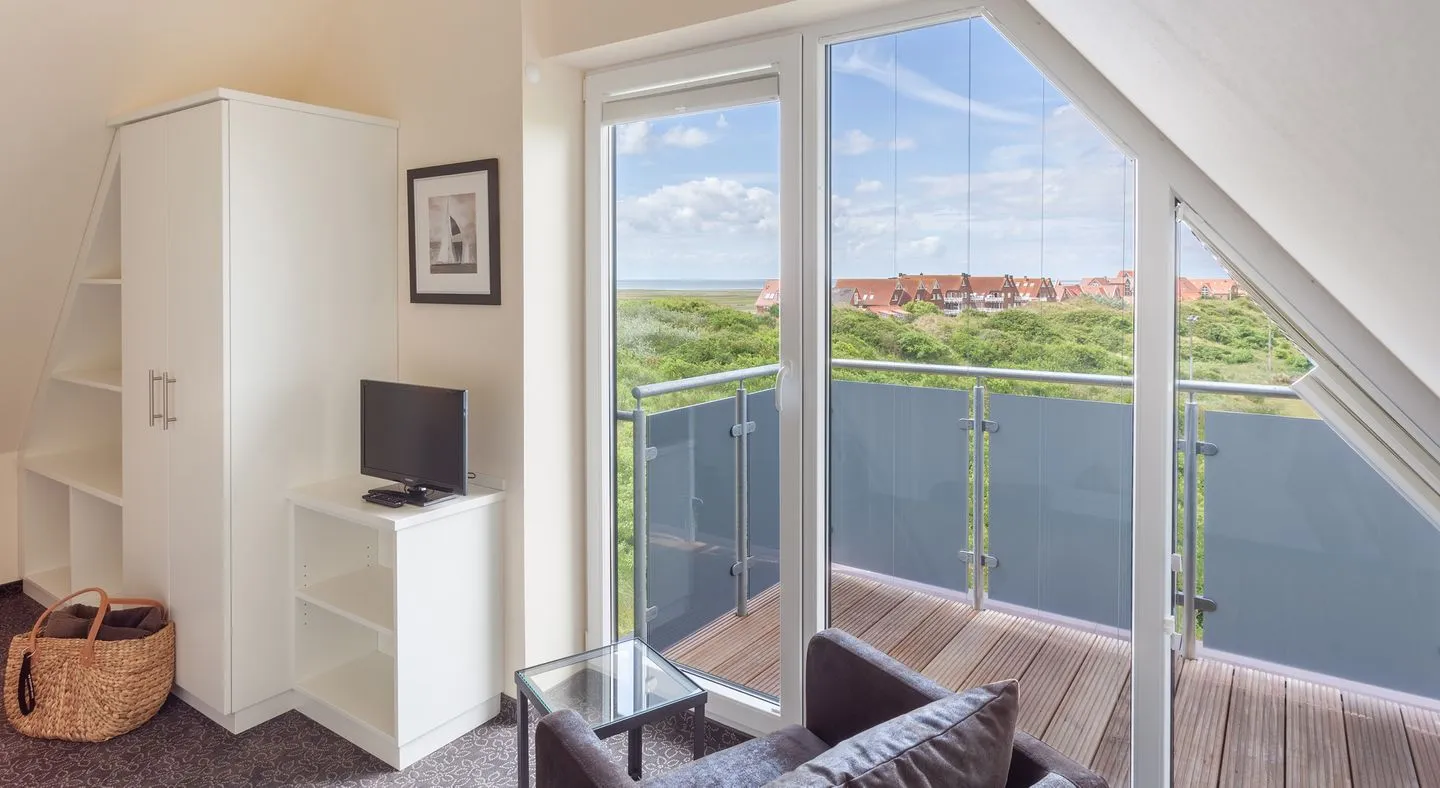Dünenhuus West Juist - Balkon