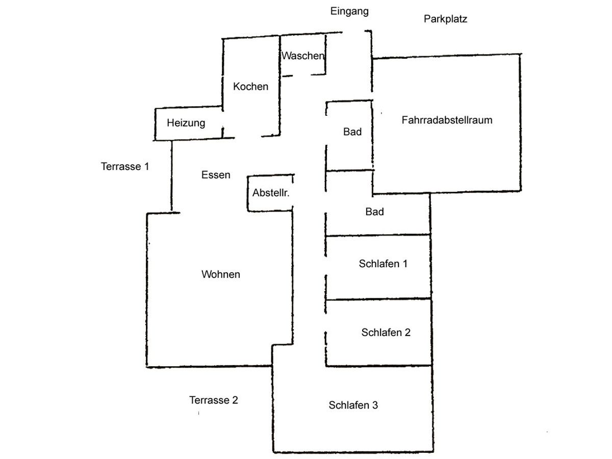 Ferienhaus Aloisia Borkum - Grundriss