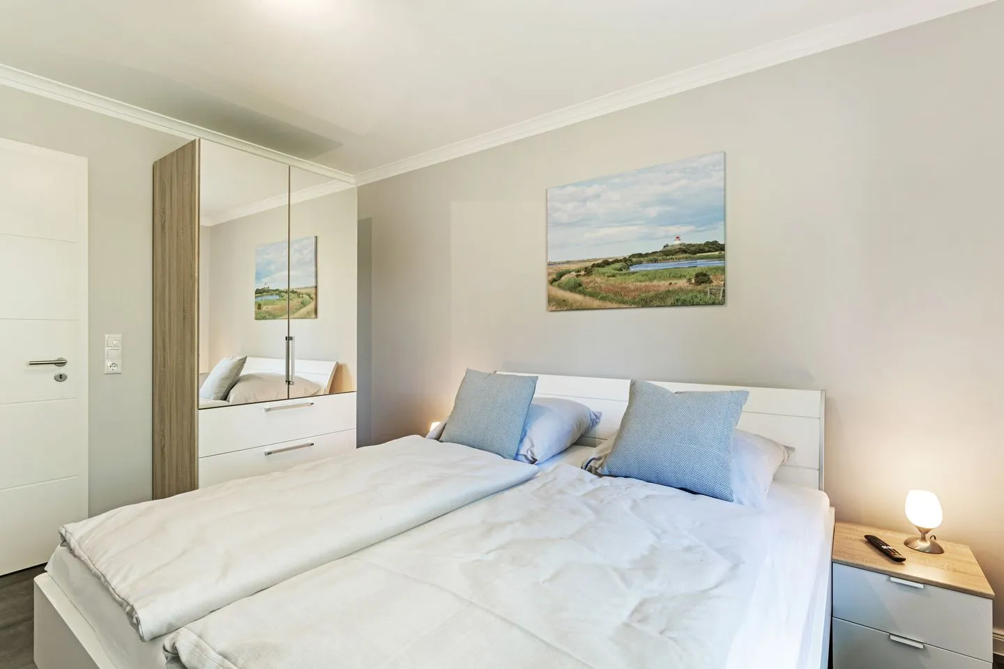 Relax Bungalow Strandperle Fehmarn - Schlafzimmer