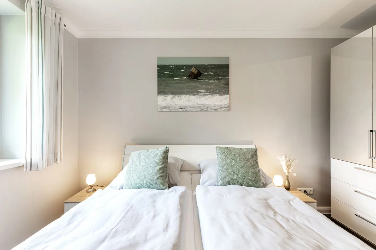 Relax Bungalow Strandperle Fehmarn - Schlafzimmer