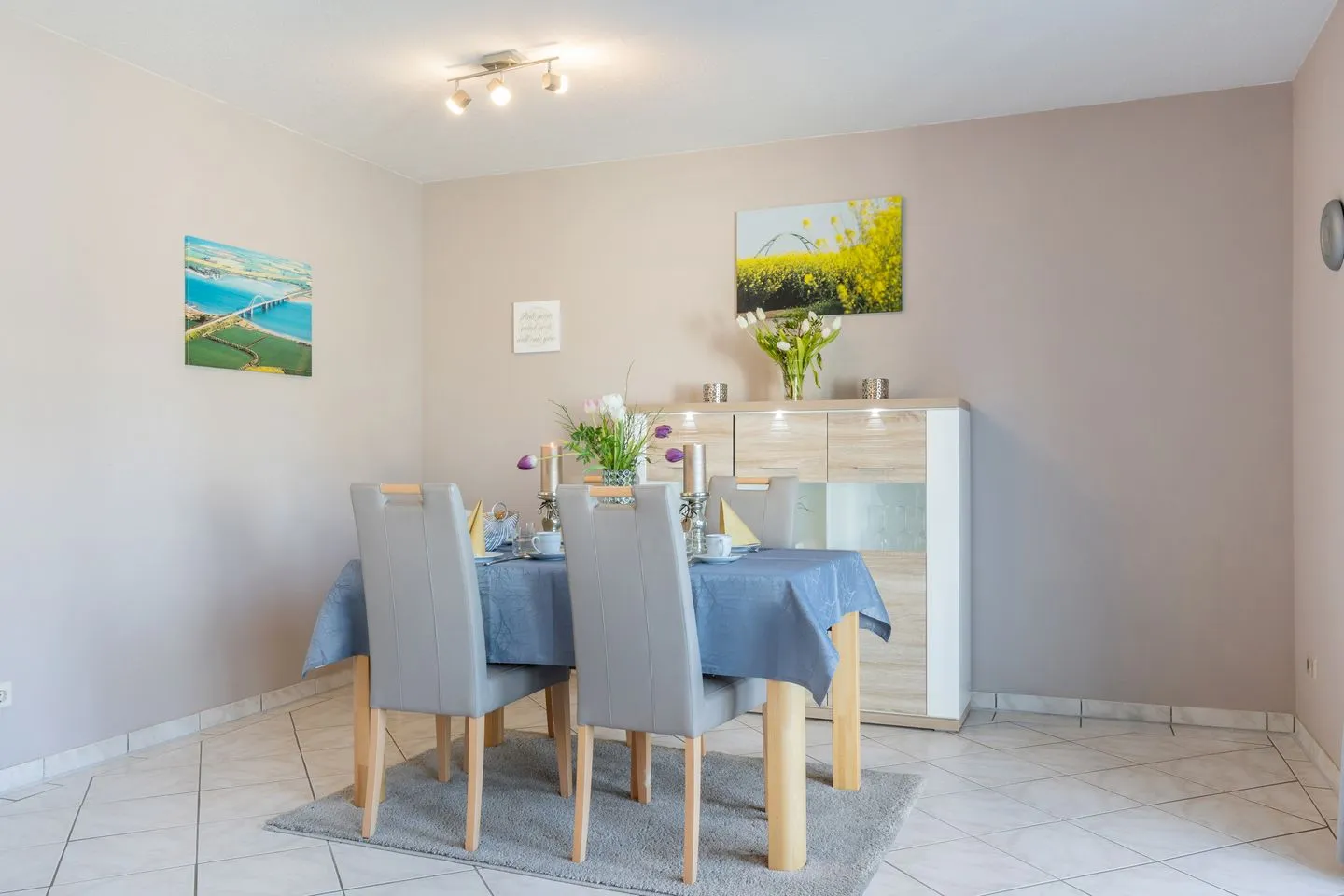 Ferienhaus Nelke Fehmarn - Wohnzimmer