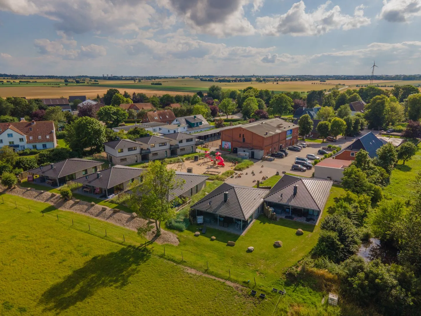 Ferienhaus Nelke Fehmarn - Vogelperspektive