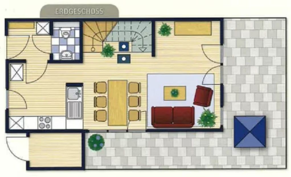  Austernfischer (E013) Wangerland - Grundriss