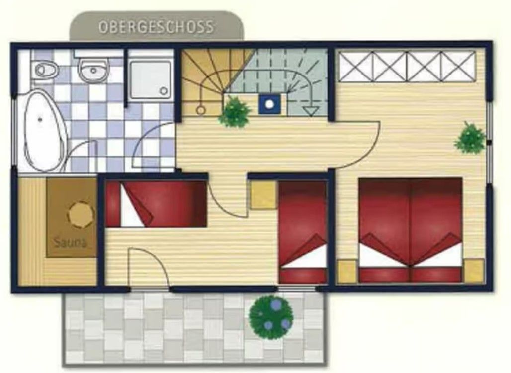  Austernfischer (E013) Wangerland - Grundriss