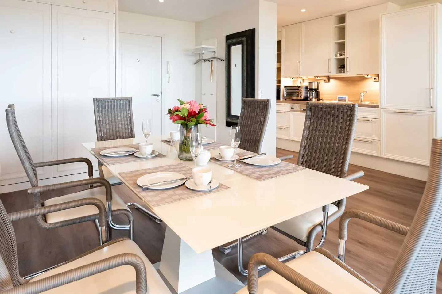 Meerblick - Logenplatz 55 Wenningstedt - Wohnzimmer