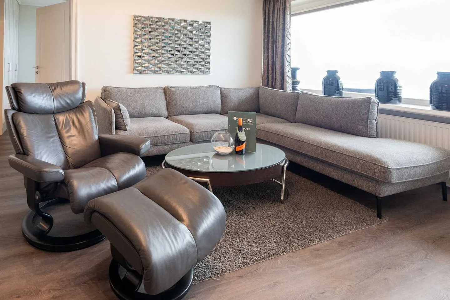 Meerblick - Logenplatz 55 Wenningstedt - Wohnzimmer