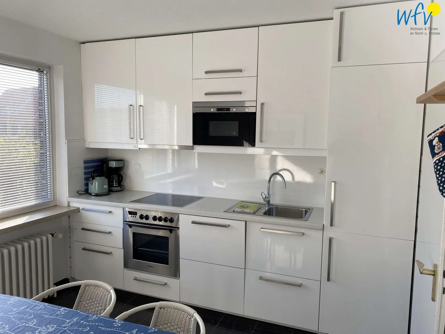 Ferienhaus Caterlieschen Ferienwohnung 1 Juist - Küche / Küchenzeile
