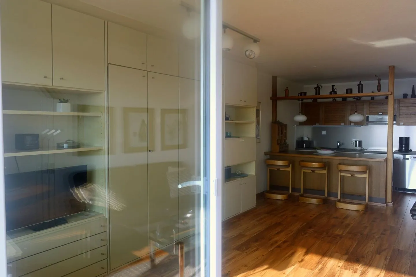 Panorama Whg 108, 8. OG - Wohnzimmer