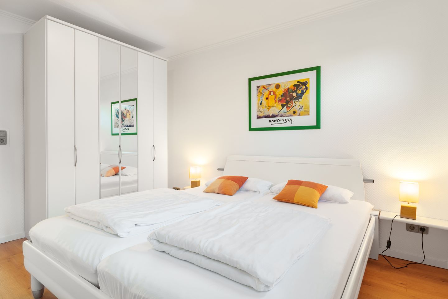Residenz Rosengrund Whg. E13 Schlafzimmer