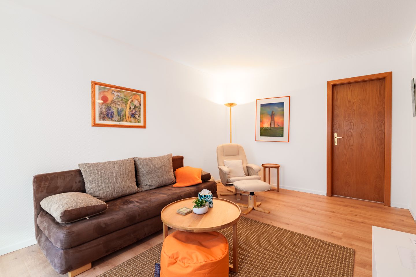Residenz Rosengrund Whg. E13 Wohnzimmer
