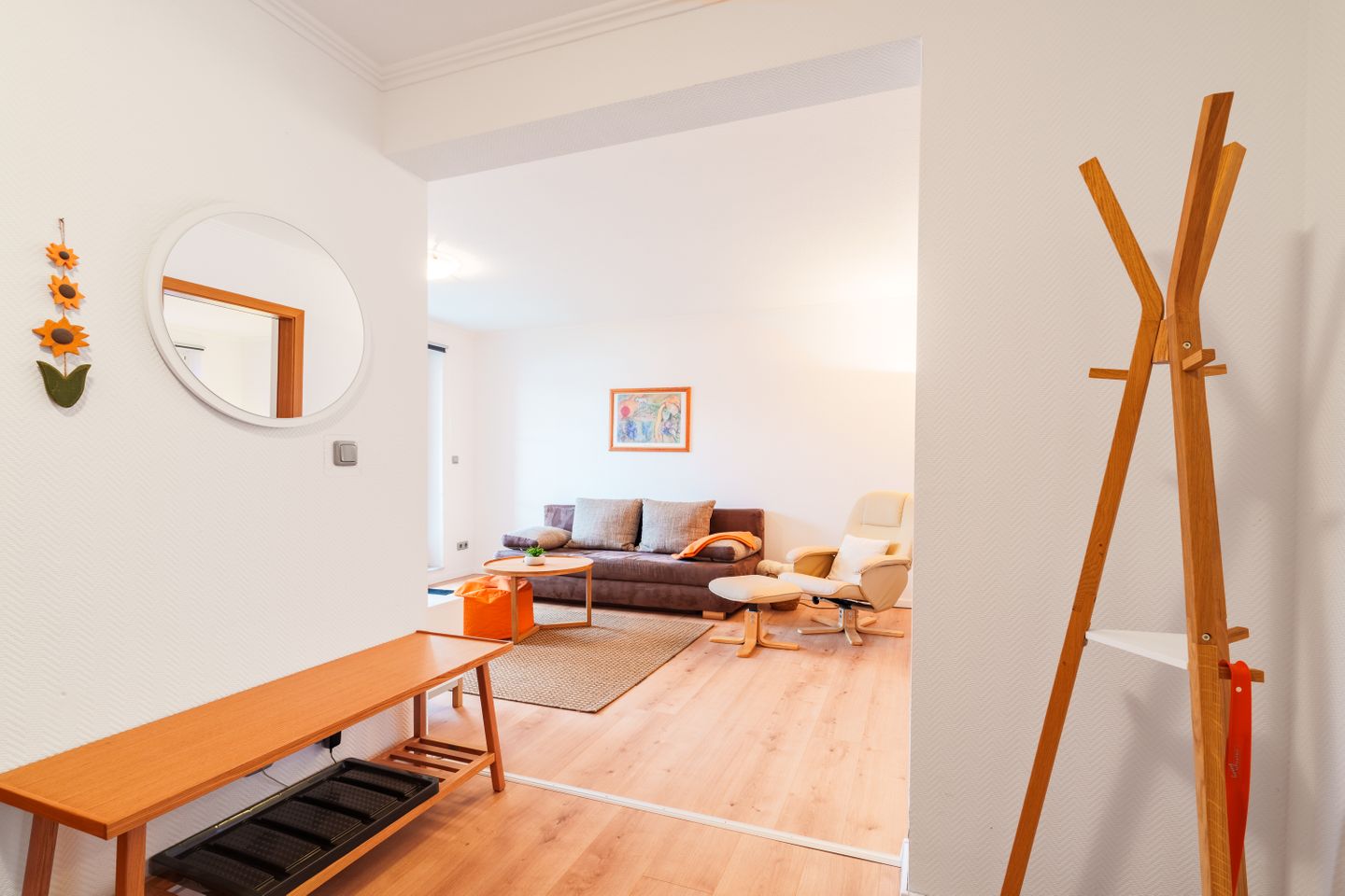 Residenz Rosengrund Whg. E13 Wohnzimmer