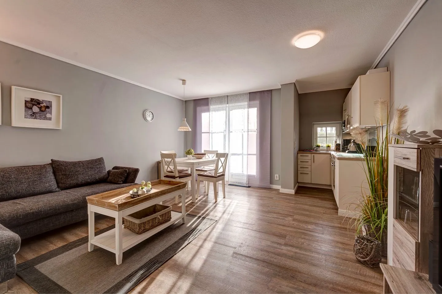 Seeschlößchen Ferienwohnung 4 Dithmarschen - Wohnzimmer