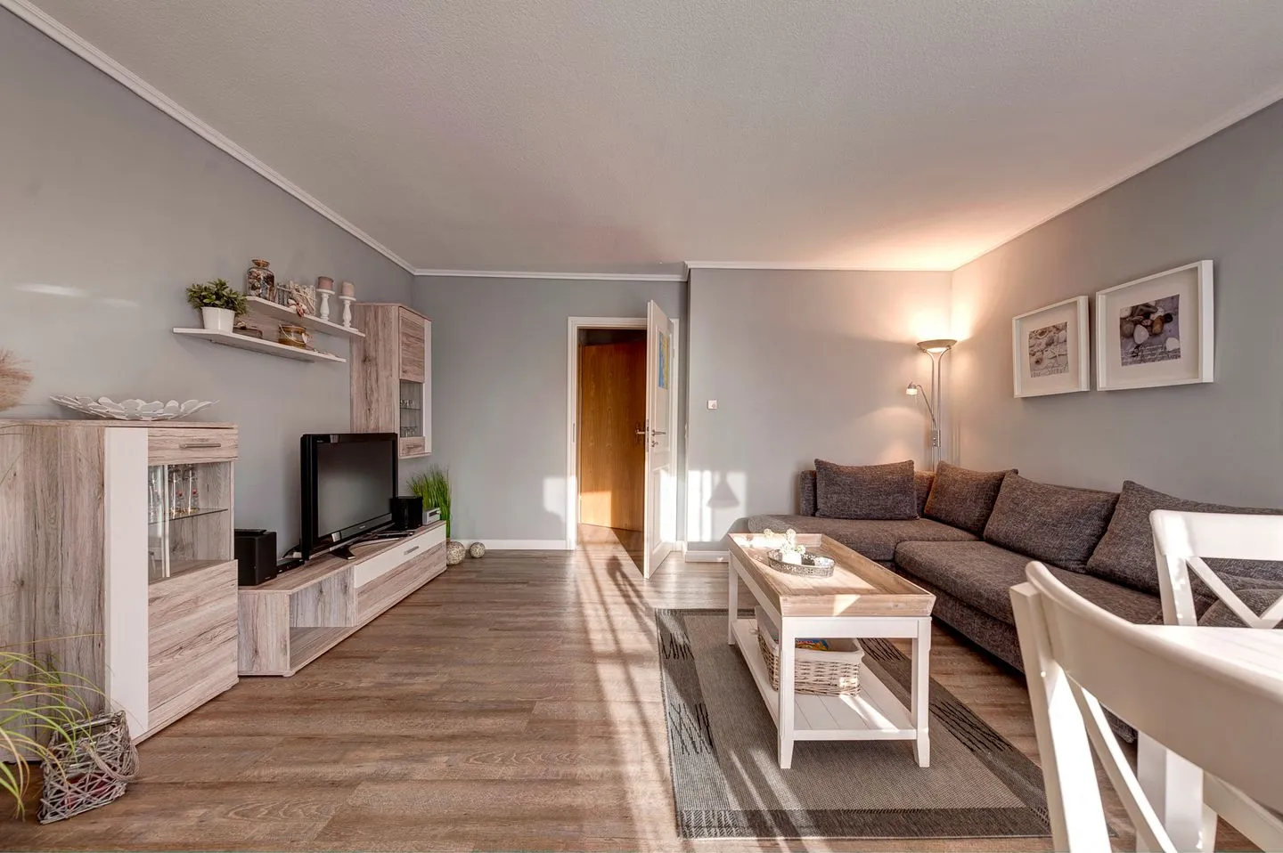 Seeschlößchen Ferienwohnung 4 Dithmarschen - Wohnzimmer