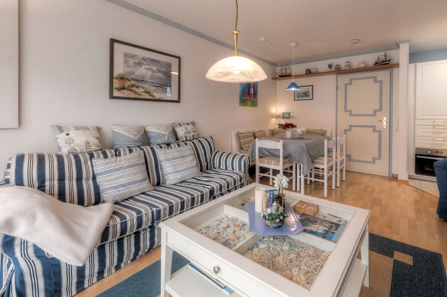 Seeschlößchen Ferienwohnung 6 Dithmarschen - Wohnzimmer
