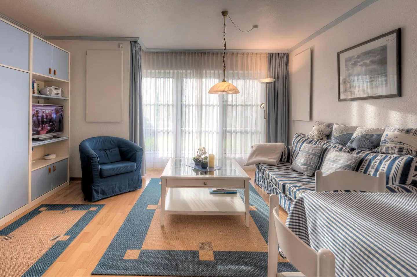 Seeschlößchen Ferienwohnung 6 Dithmarschen - Wohnzimmer
