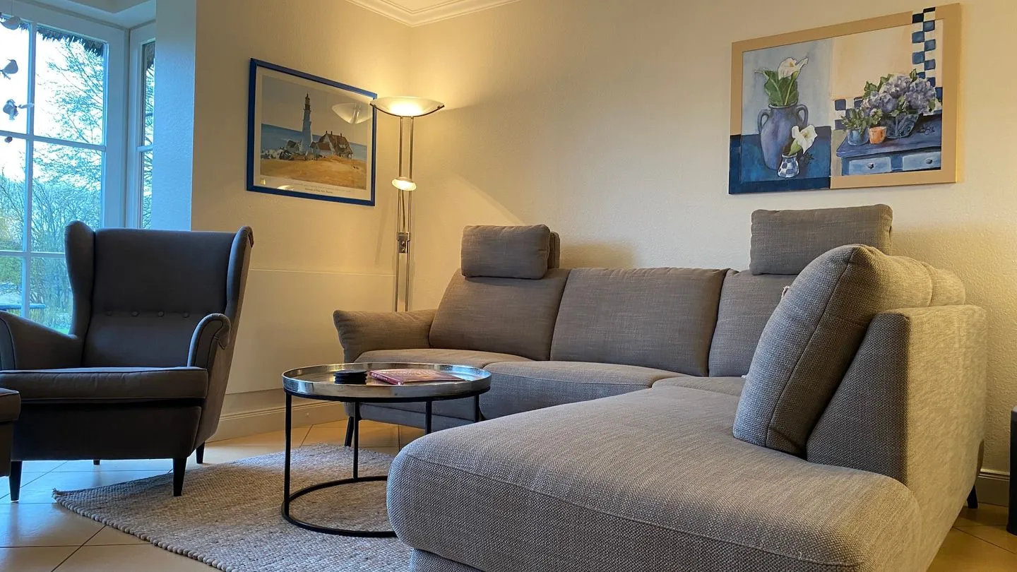 Hus op de Wurth Ferienwohnung 4 Dithmarschen - Wohnzimmer