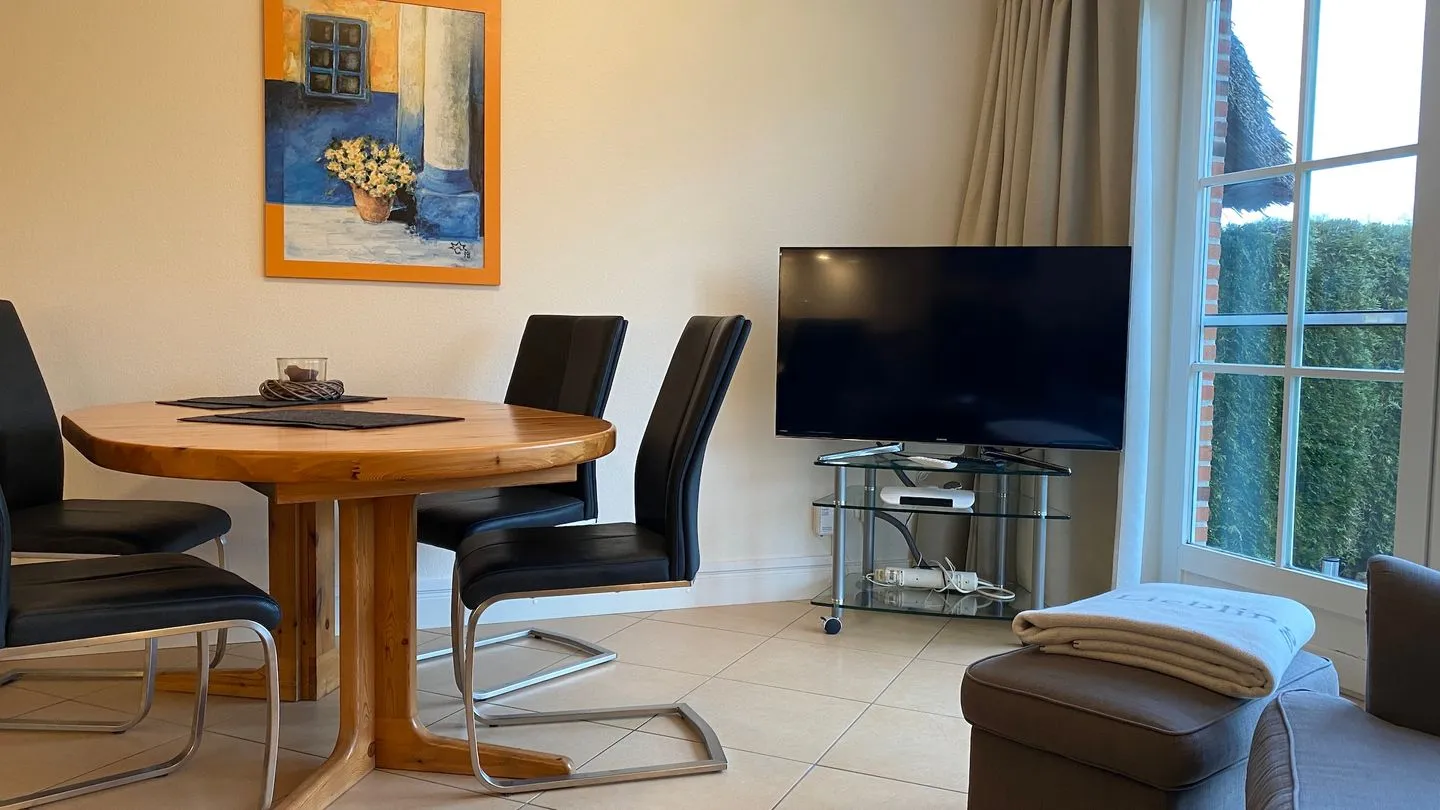 Hus op de Wurth Ferienwohnung 4 Dithmarschen - Wohnzimmer