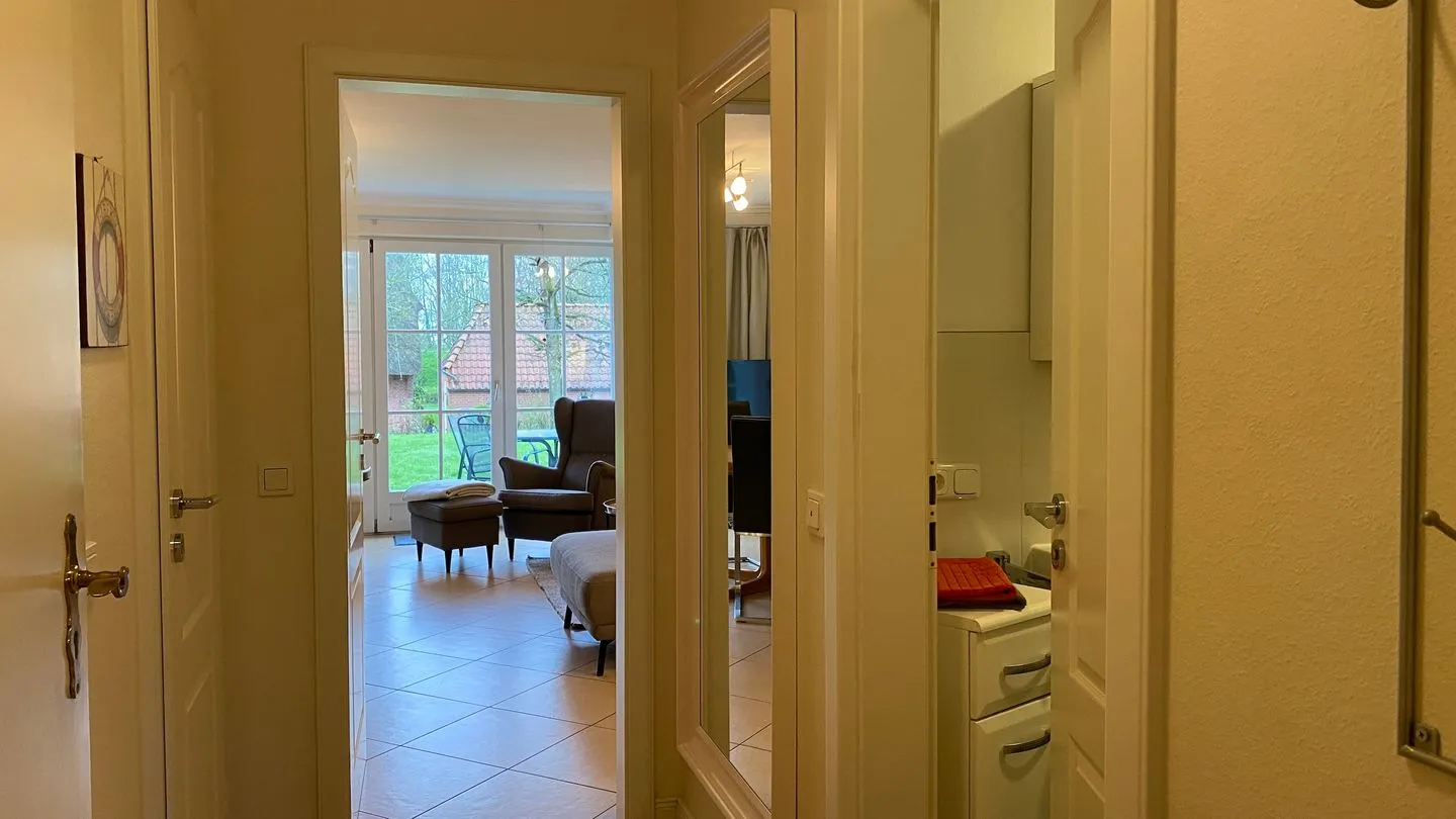 Hus op de Wurth Ferienwohnung 4 Dithmarschen - Wohnzimmer