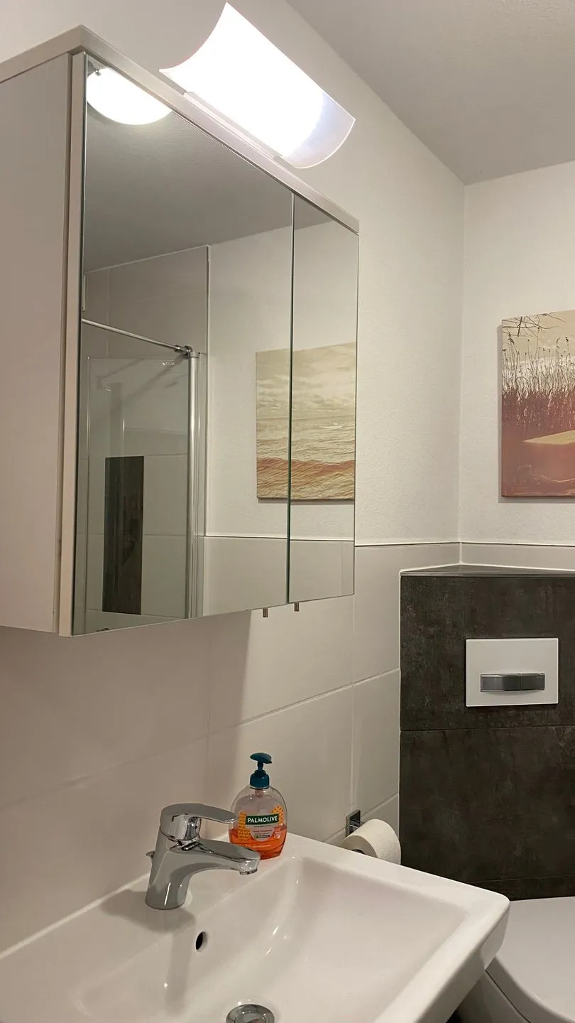 Hus op de Wurth Ferienwohnung 4 Dithmarschen - Badezimmer