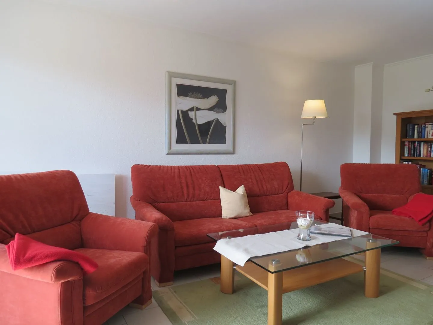 Hus op de Wurth Ferienwohnung 9 Dithmarschen - Wohnzimmer