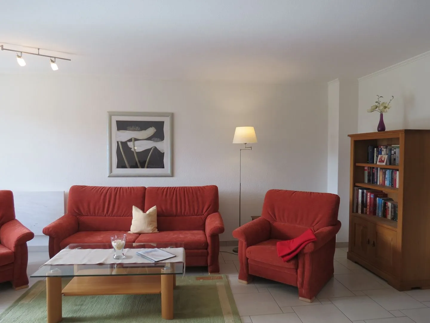 Hus op de Wurth Ferienwohnung 9 Dithmarschen - Wohnzimmer